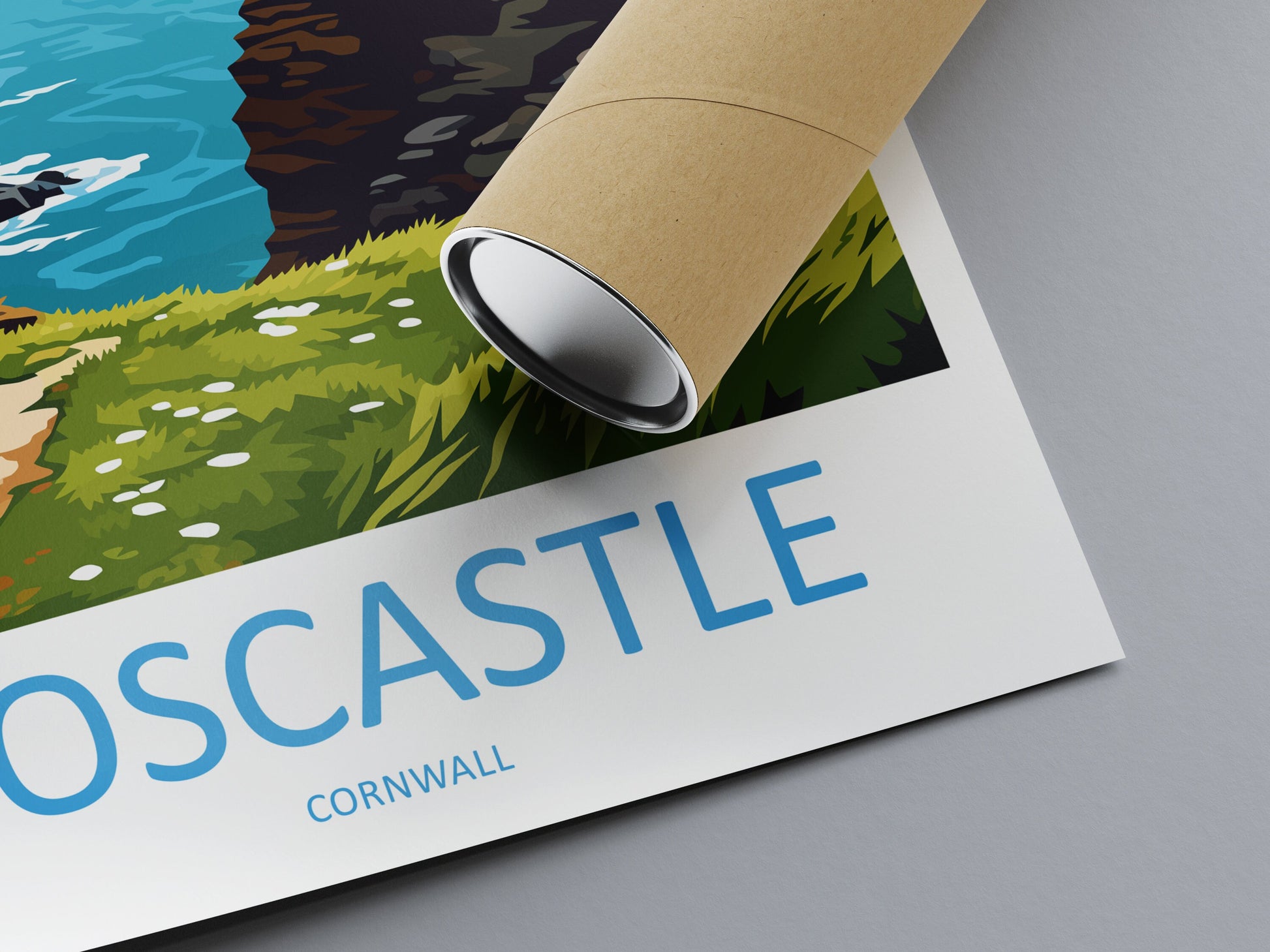Boscastle Travel Print Wall Art Boscastle Wall Hanging Home Décor Boscastle Gift Art Lovers Cornwall Art Boscastle Gift