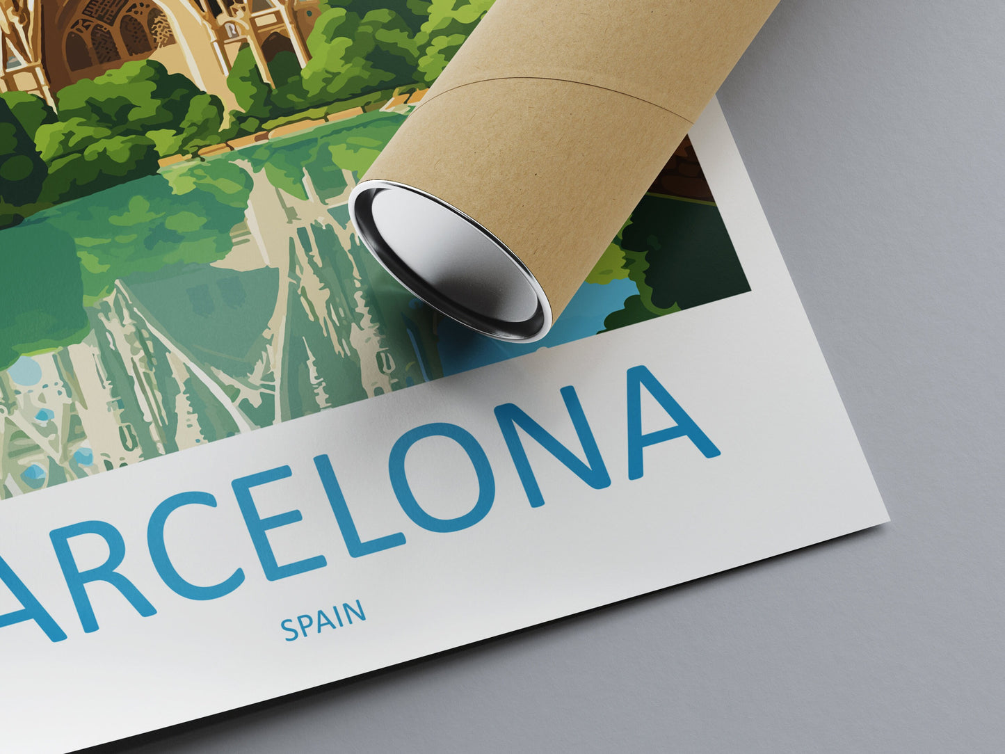 Barcelona Travel Print Wall Art Barcelona Wall Hanging Home Décor Barcelona Gift Art Lovers Spain Art Lover Gift Barcelona Print Spain Art