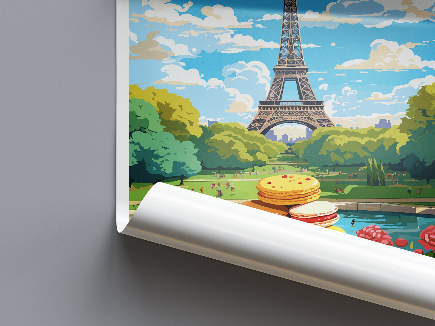 Paris Travel Print Wall Art Paris Wall Hanging Home Décor Paris Gift Art Lovers France Art Lover Gift Paris Print France Wall Art Décor