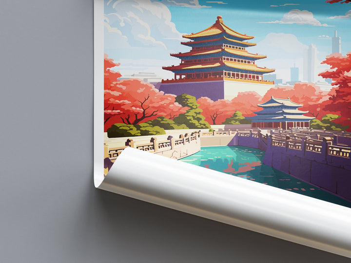 Beijing Travel Print Wall Art Beijing Wall Hanging Home Décor Gift Beijing Art Lovers China Beijing Art Gift Lover Print