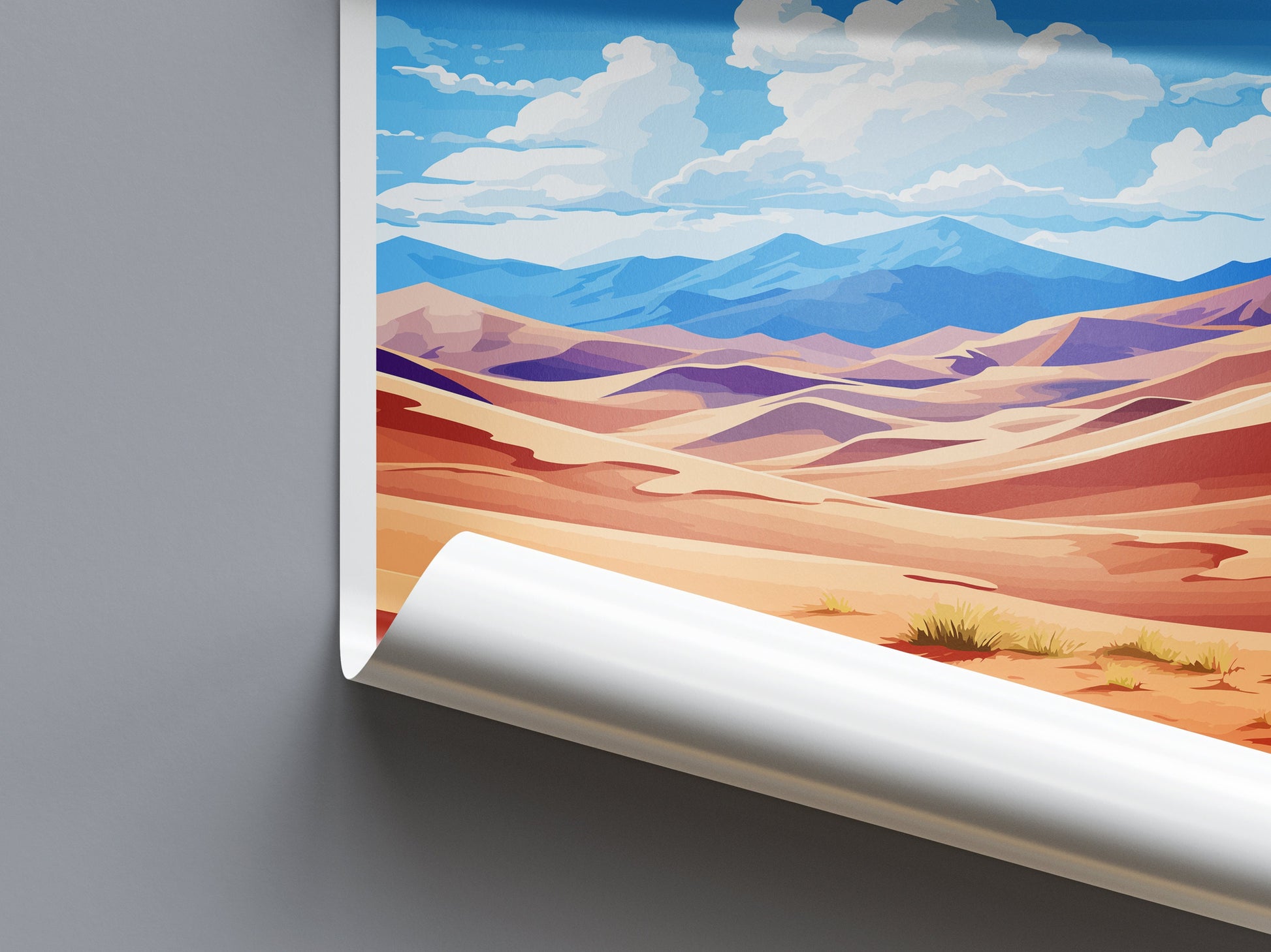 Great Sand Dunes National Park Travel Print Wall Art Great Sand Dunes Wall Hanging Home Décor Great Sand Dunes Gift Art Lovers Colorado Art