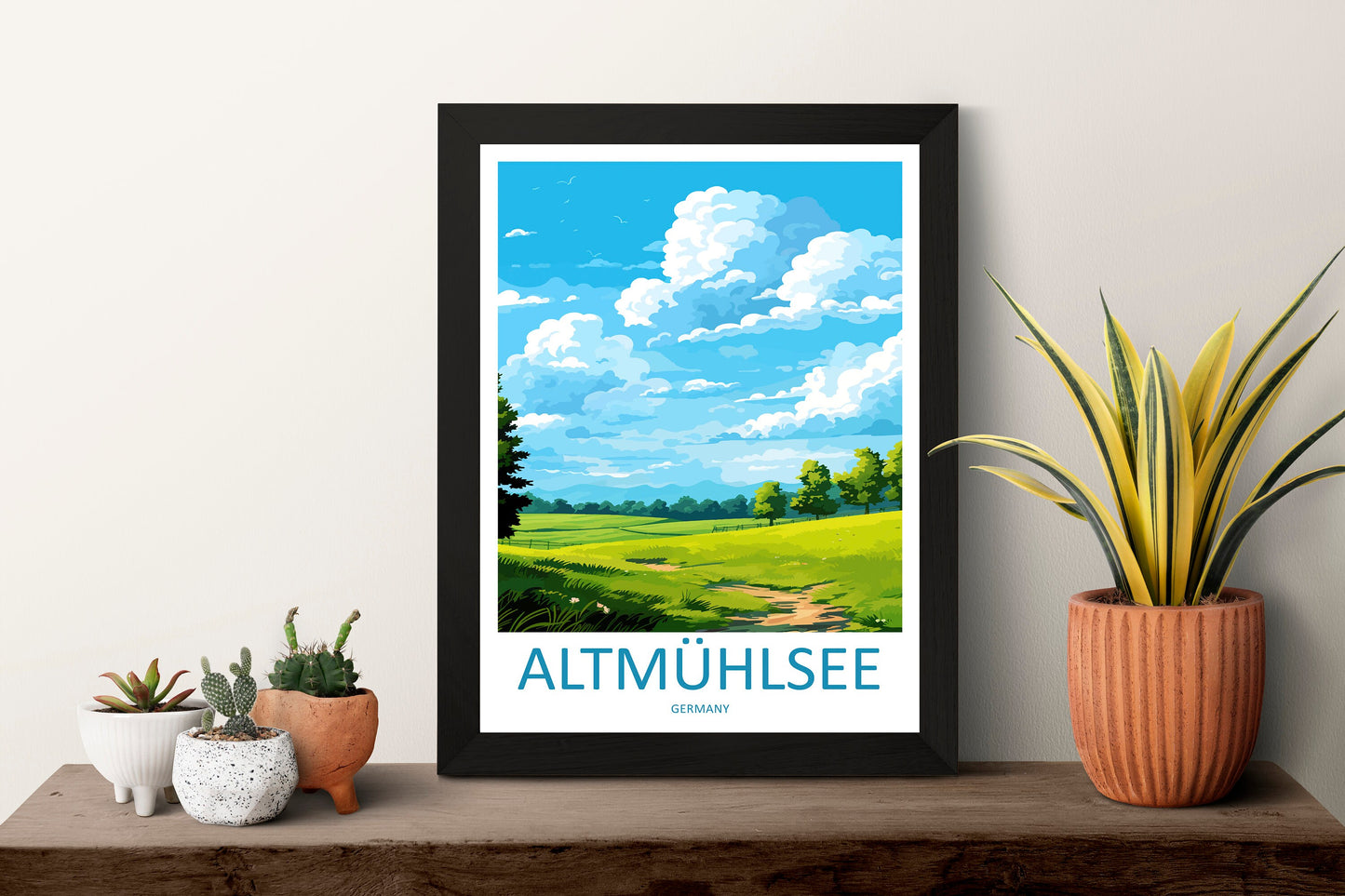Altmühlsee Travel Print Altmühlsee Home Décor Germany Art Print Germany Altmühlsee Wall Print For Altmühlsee Gift