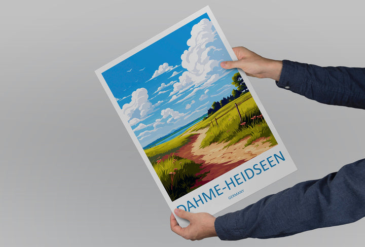 Dahme-Heideseen Travel Print Dahme-Heideseen Home Décor Germany Art Print Germany Dahme-Heideseen Wall Print For Dahme-Heideseen Gift