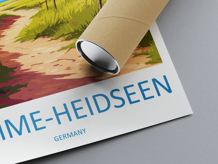 Dahme-Heideseen Travel Print Dahme-Heideseen Home Décor Germany Art Print Germany Dahme-Heideseen Wall Print For Dahme-Heideseen Gift