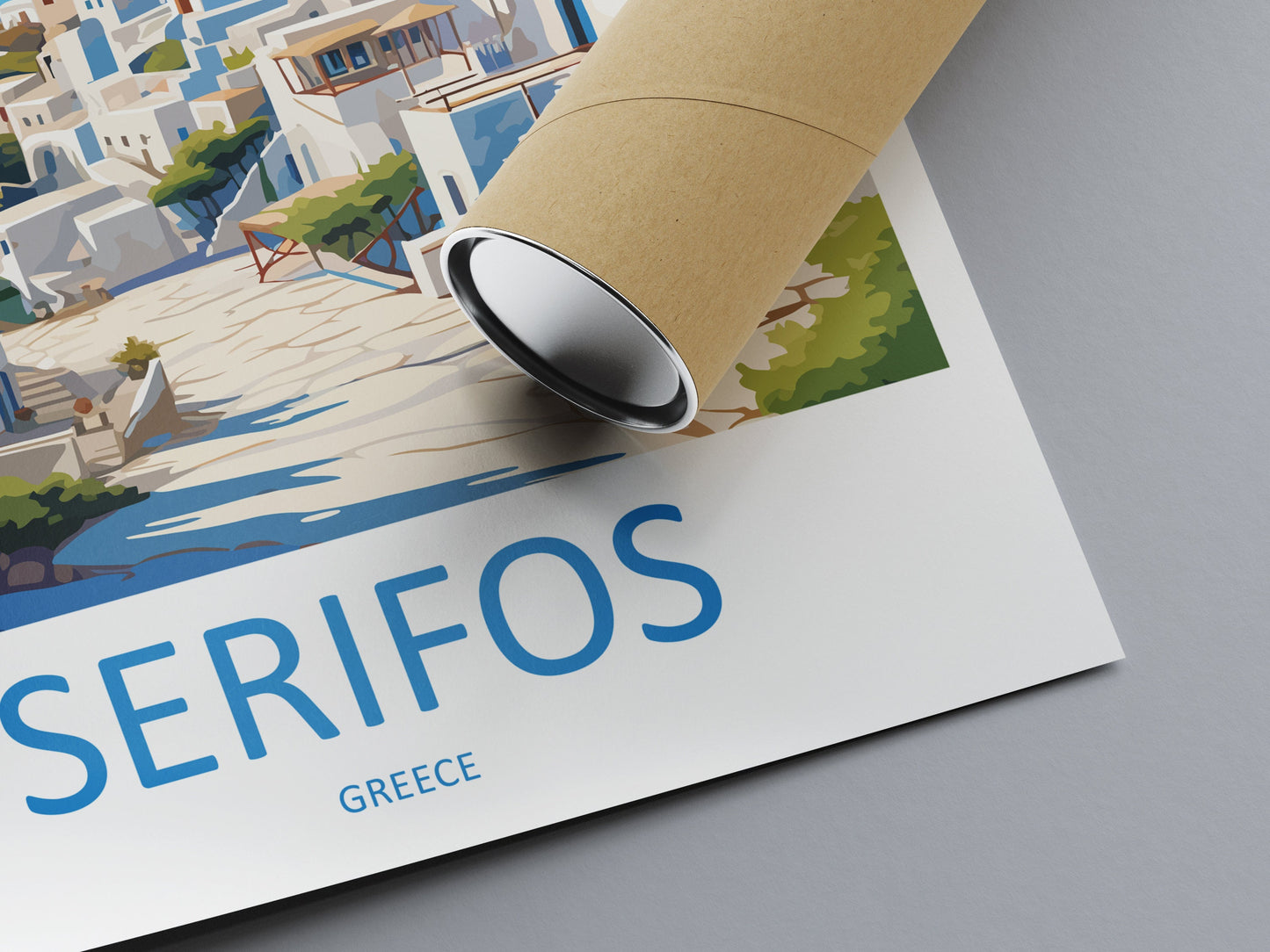 Serifos Travel Print Wall Art Serifos Greece Wall Hanging Home Decoration Serifos Gift Art Lovers Wall Art Print Serifos Greece Wall Art