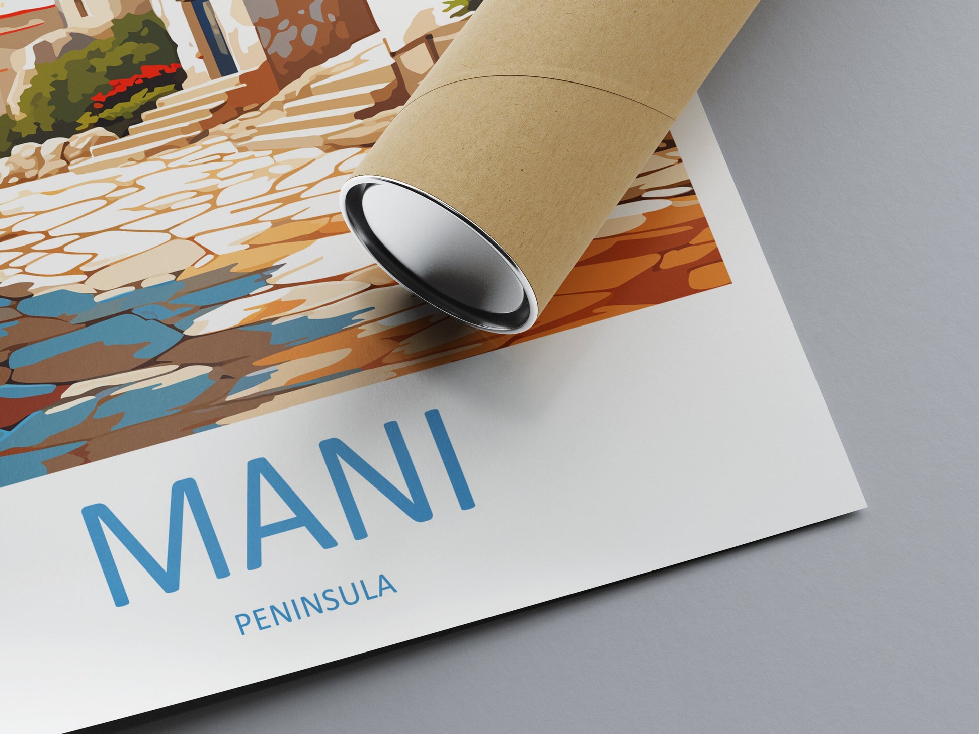 Mani Peninsula Travel Print Wall Art Mani Peninsula Wall Hanging Home Decoration Mani Peninsula Gift Art Lovers Wall Art Print