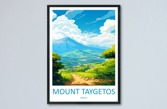 Mount Taygetos Travel Print Wall Art Mount Taygetos Wall Hanging Home Decor Mount Taygetos Gift Art Lovers Wall Art Print Taygetos Greece
