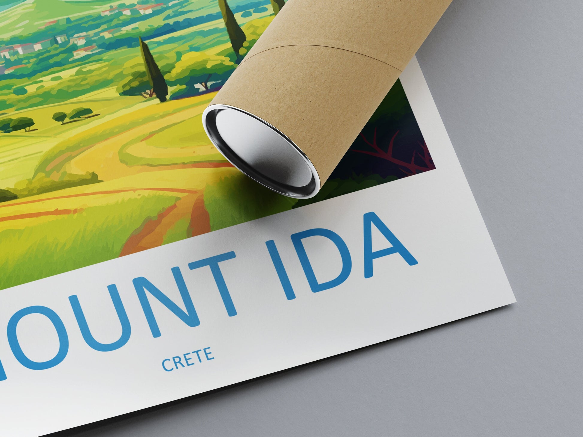 Mount Ida Travel Print Wall Art Mount Ida Wall Hanging Home Decor Mount Ida Gift Art Lovers Wall Art Print Mount Ida Greece