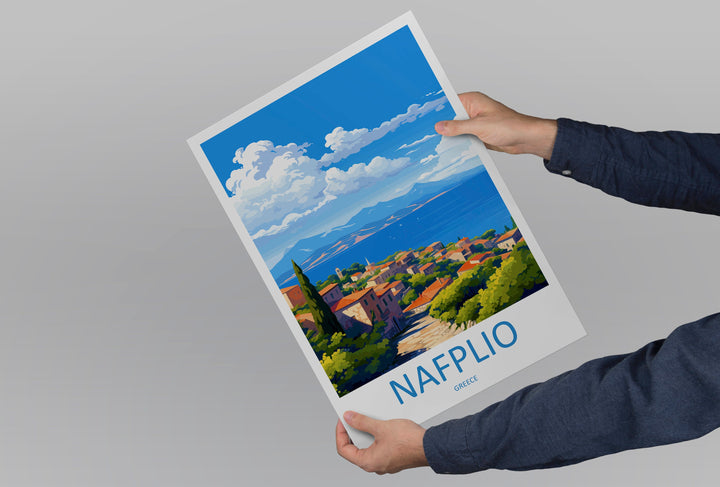 Nafplio Travel Print Wall Art Nafplio Wall Hanging Home Decoration Nafplio Gift Art Lovers Wall Art Print Nafplio Wall Décor Greece Poster