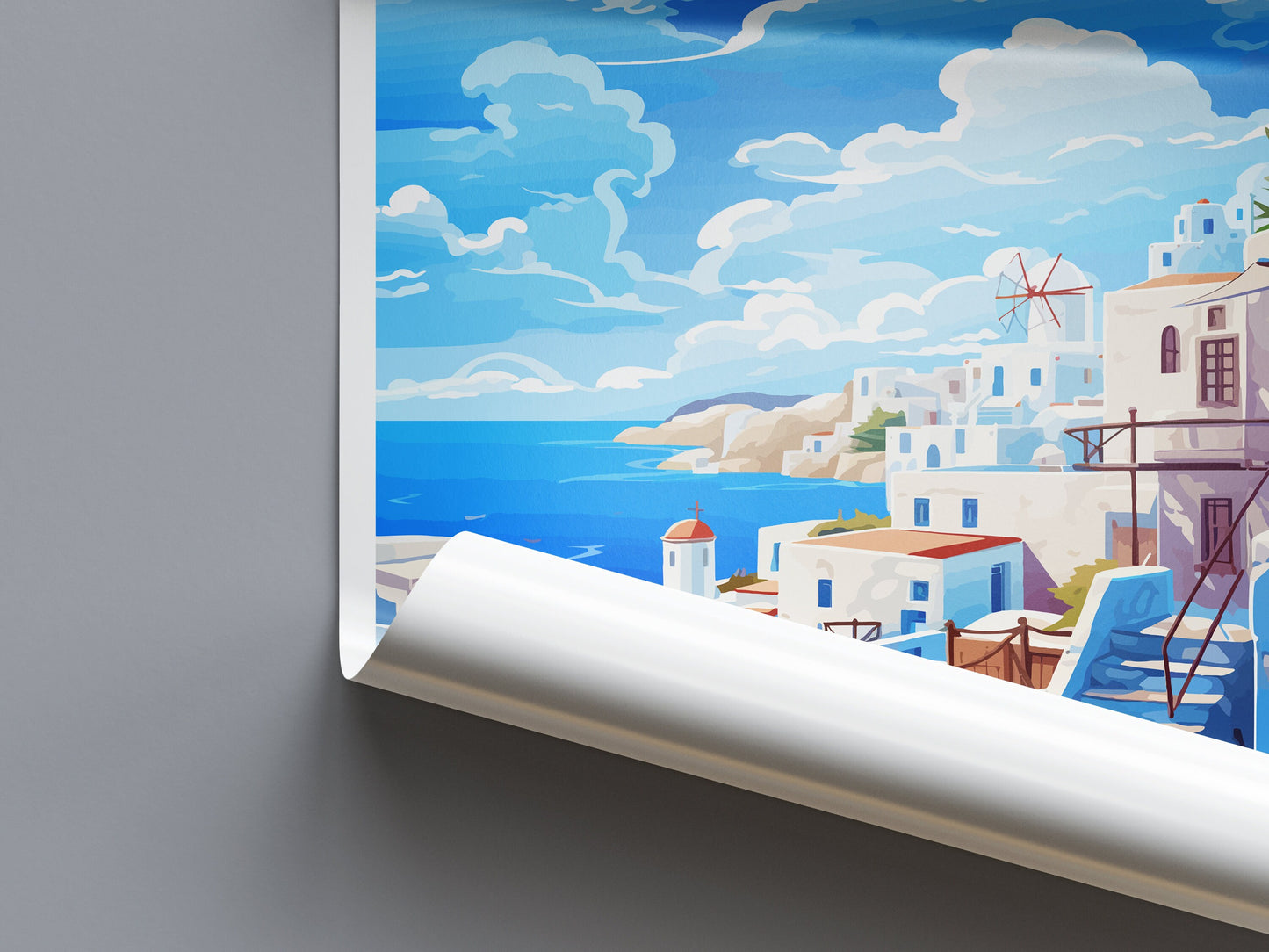 Mykonos Travel Print Wall Art Mykonos Greece Wall Hanging Home Decoration Mykonos Gift Art Lovers Wall Art Print Mykonos Greece Wall Poster