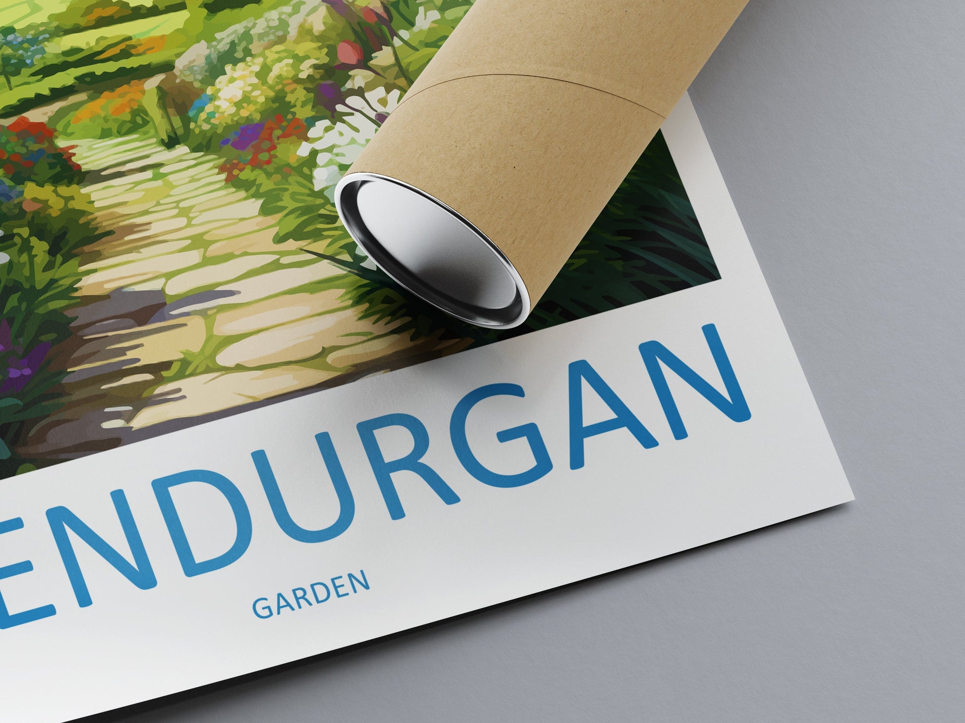 Glendurgan Gardens Travel Print Wall Art Glendurgan Gardens Wall Hanging Home Décor Glendurgan Gardens Gift Art Lovers England Art Lover