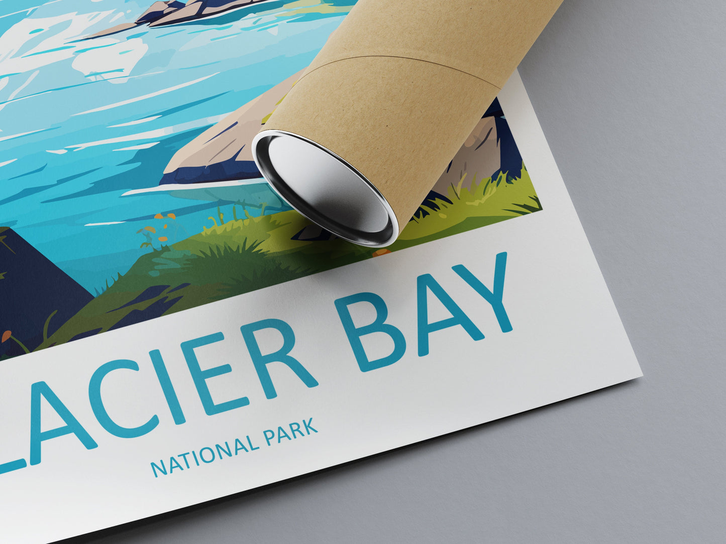 Glacier Bay National Park Travel Print Wall Art Glacier Bay Wall Hanging Home Décor Glacier Bay Gift Art Lovers Alaska Art Lover Gift