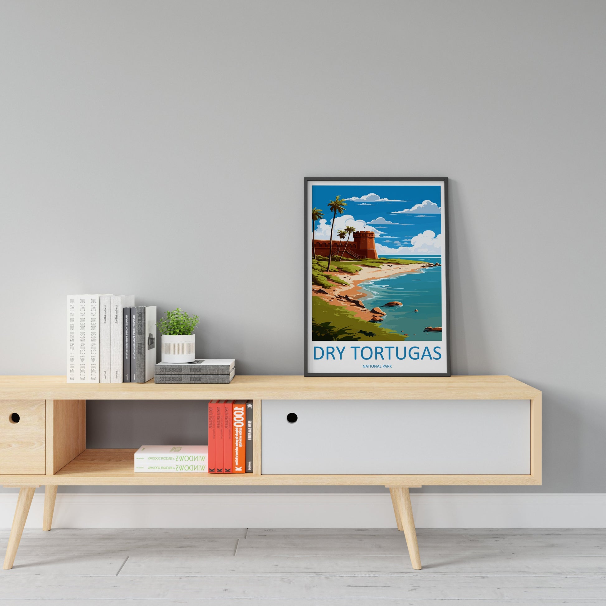 Dry Tortugas National Park Travel Print Wall Art Dry Tortugas National Park Wall Hanging Home Décor Dry Tortugas National Park Gift Art
