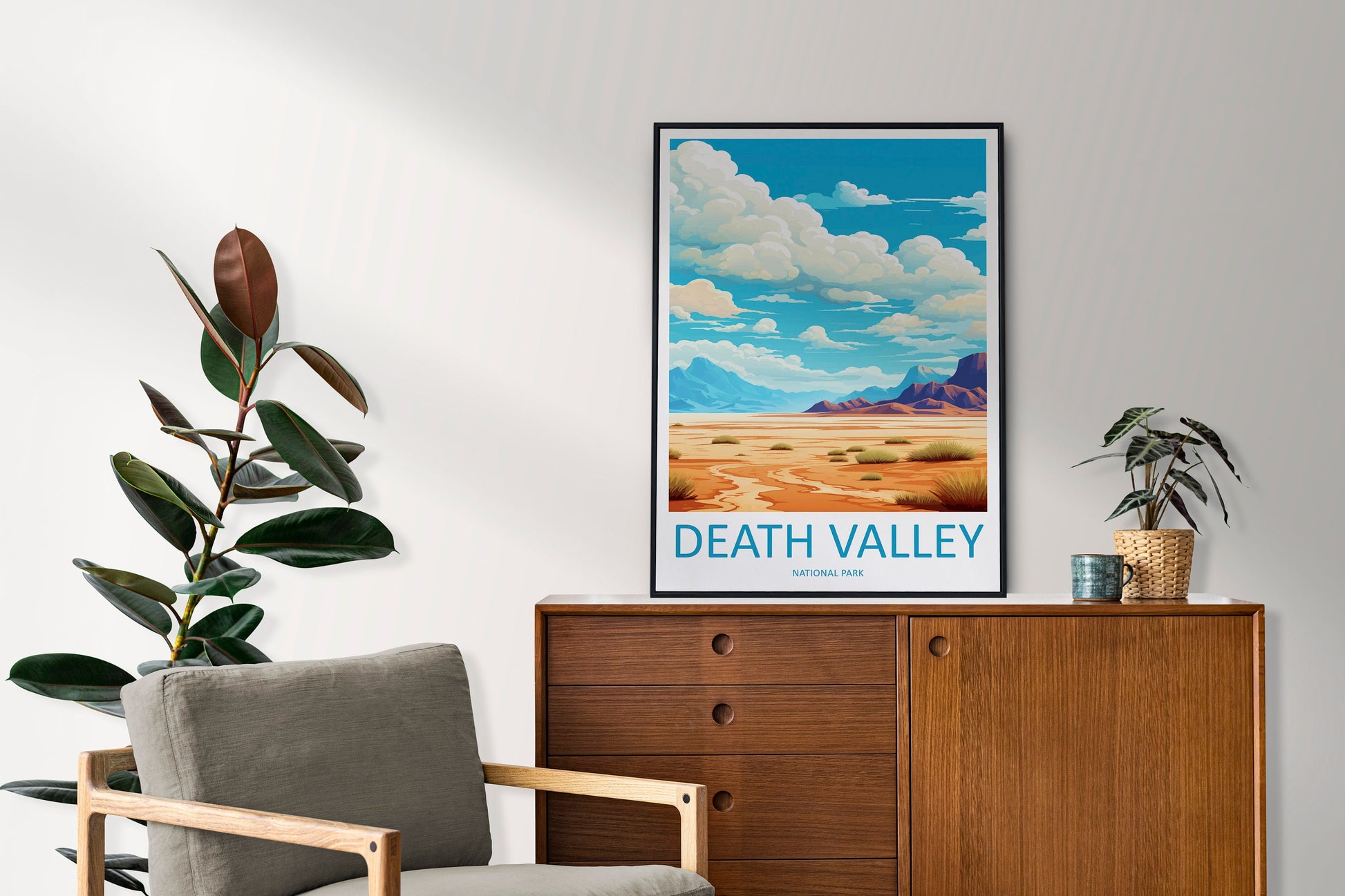 Death Valley National Park Travel Print Wall Art Death Valley Wall Hanging Home Décor Death Valley Gift Art Lovers California Art Lover Gift