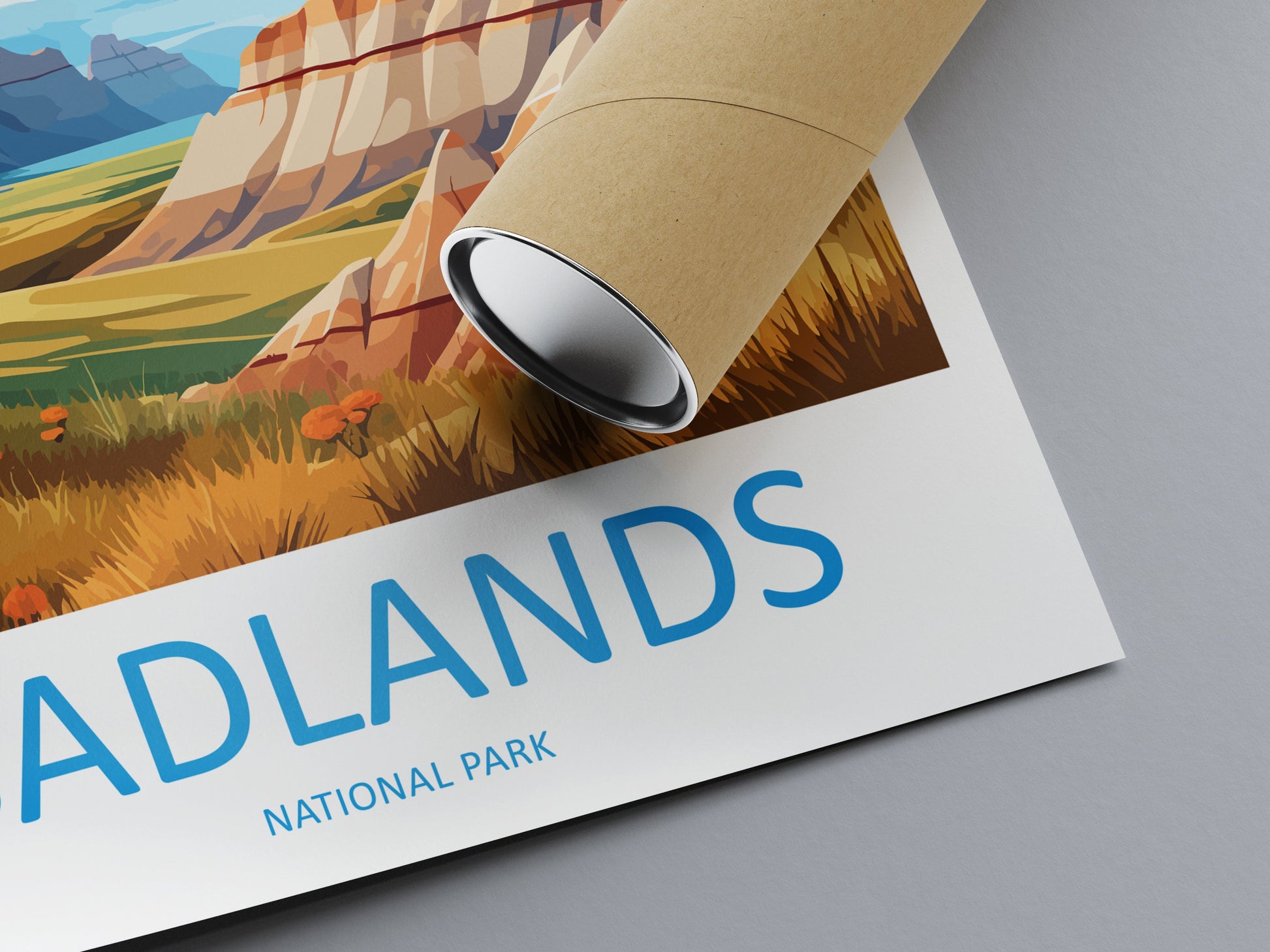 Badlands National Park Travel Print Wall Art Badlands National Park Wall Hanging Home Décor Badlands National Park Gift Art Lovers