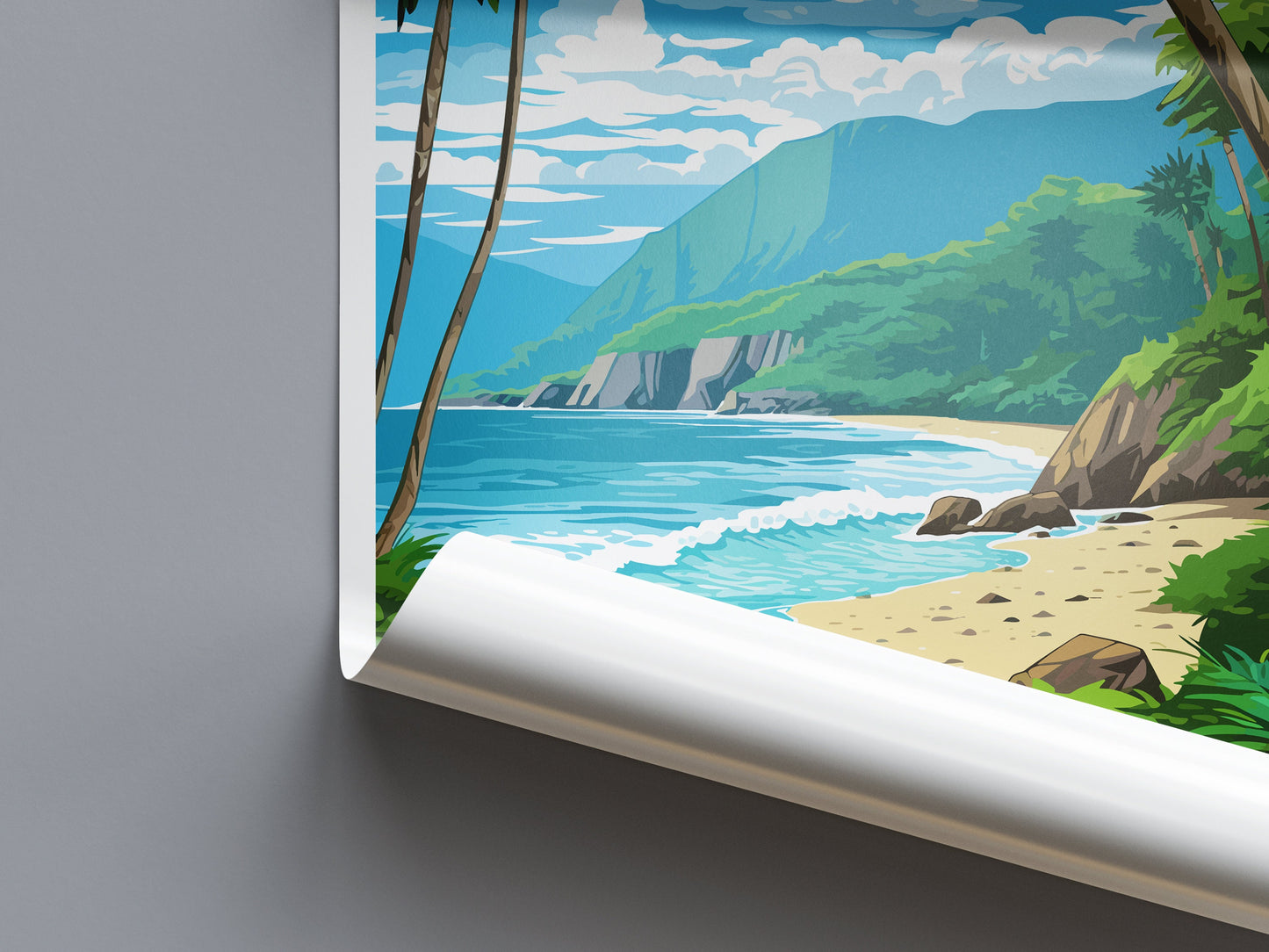 American Samoa National Park Travel Print Wall Art American Samoa National Park Wall Hanging Home Décor American Samoa National Park Gift