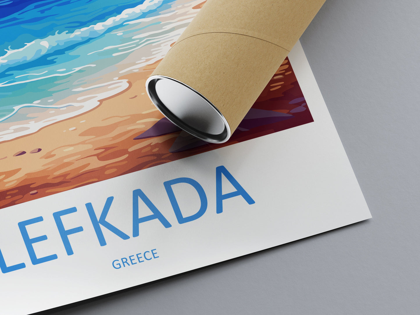 Lefkada Travel Print Wall Art Lefkada Greece Wall Hanging Home Decoration Lefkada Gift Art Lovers Wall Art Print Lefkada Greece Wall Art