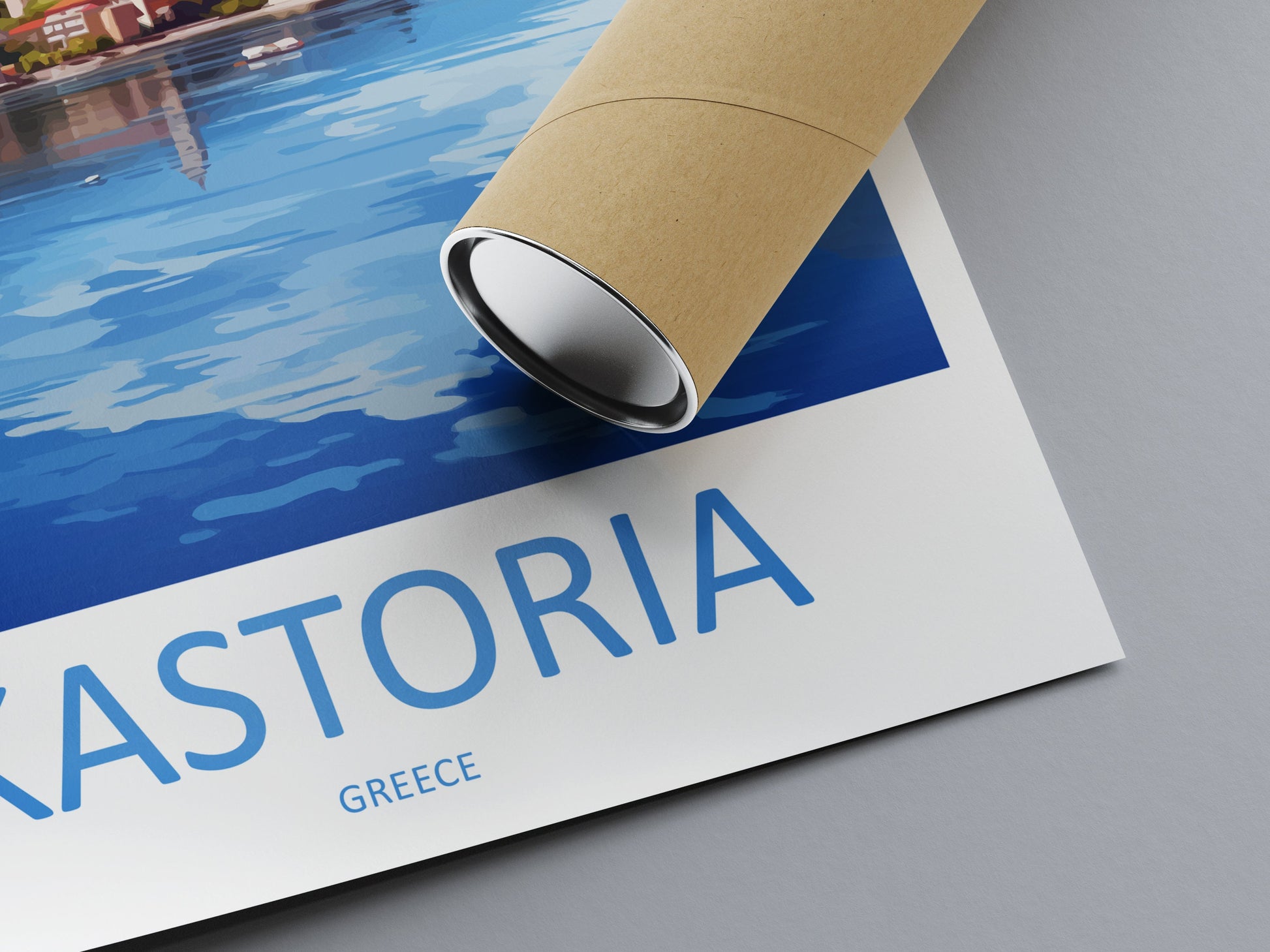 Kastoria Travel Print Wall Art Kastoria Greece Wall Hanging Home Decoration Kastoria Gift Art Lovers Wall Art Print Kastoria Greece Wall Art