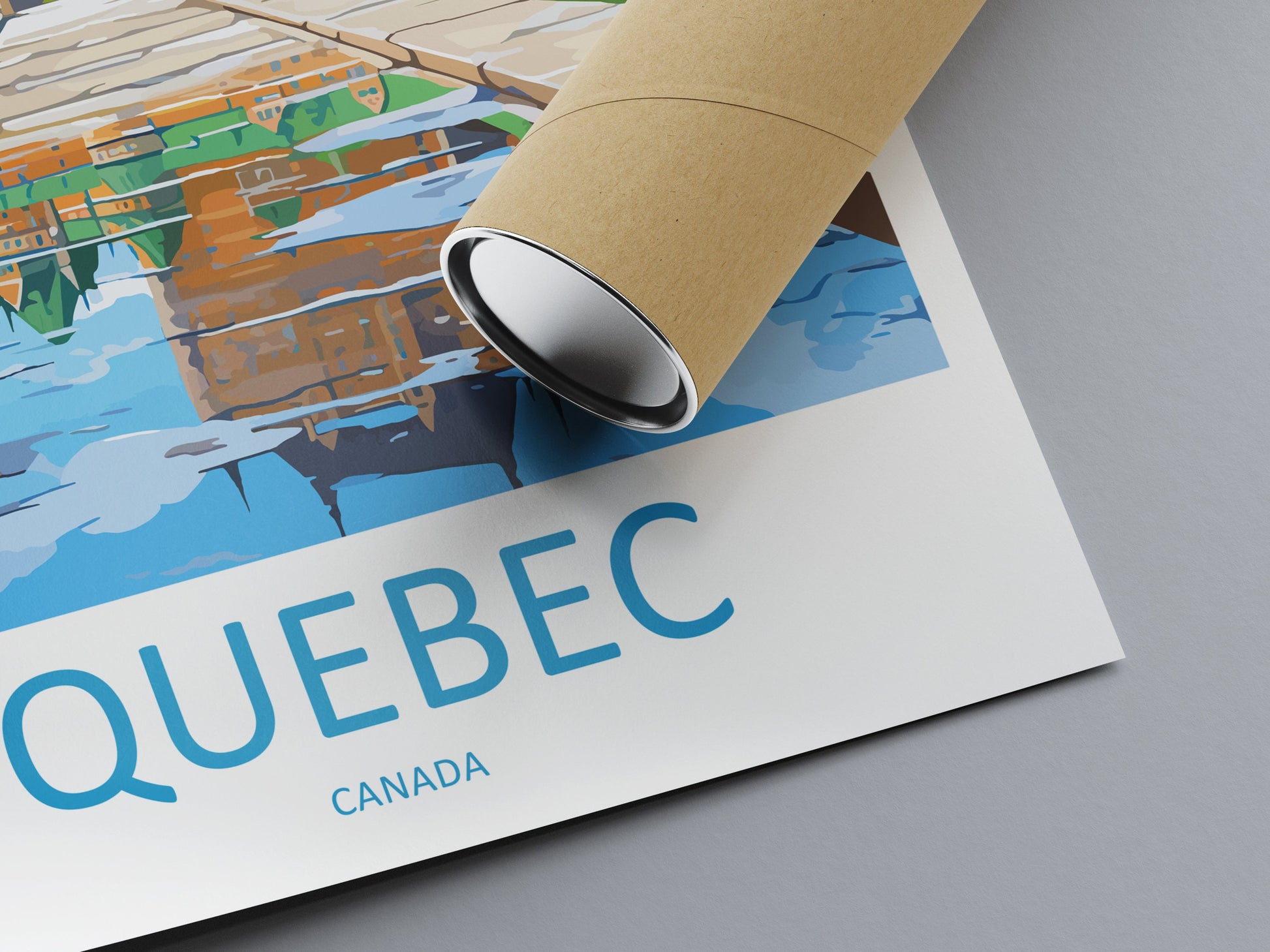 Quebec City Travel Print Wall Art Quebec City Wall Hanging Home Décor Quebec City Gift Art Lovers Canada Art Lover Gift Quebec City Gift