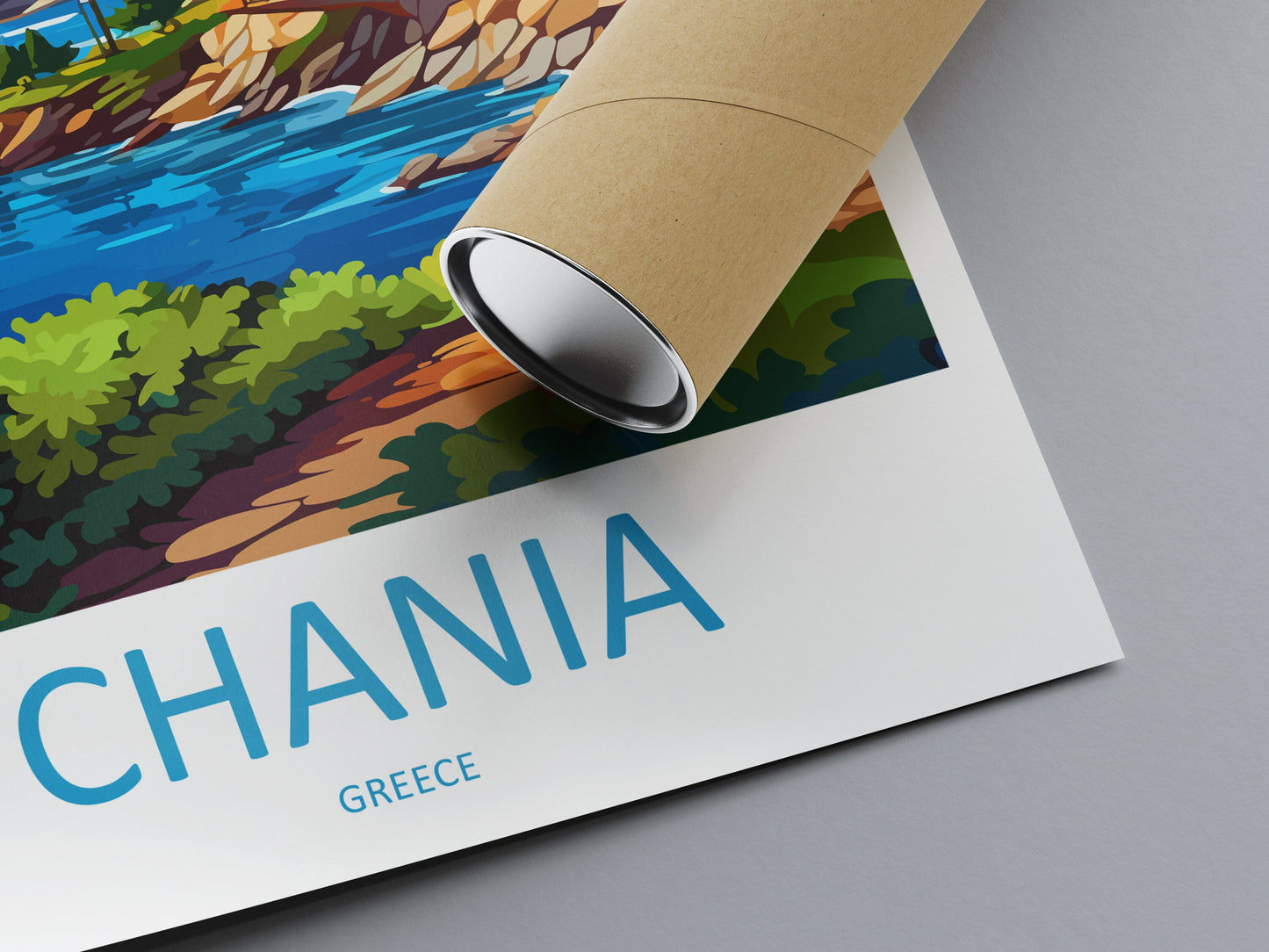 Chania Travel Print Wall Art Chania Greece Wall Hanging Home Decoration Chania Gift Art Lovers Wall Art Print Chania Greece Wall Poster Art