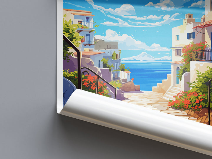 Heraklion Travel Print Wall Art Heraklion Greece Wall Hanging Home Decoration Heraklion Gift Art Lovers Wall Art Print Heraklion Greece