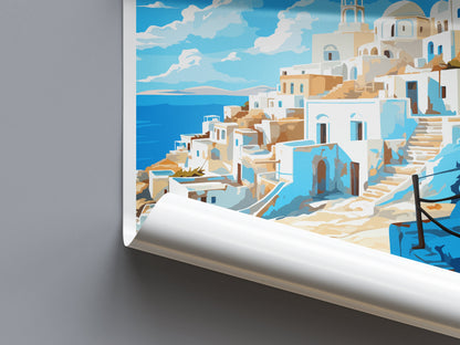 Karpathos Travel Print Wall Art Karpathos Greece Wall Hanging Home Decoration Karpathos Gift Art Lovers Wall Art Print Karpathos Greece Art