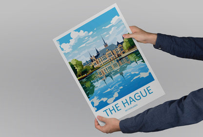 The Hague Travel Print Wall Art The Hague Wall Hanging Home Decoration The Hague Gift Art Lovers Wall Art Print The Hague Wall Décor Poster