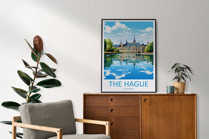 The Hague Travel Print Wall Art The Hague Wall Hanging Home Decoration The Hague Gift Art Lovers Wall Art Print The Hague Wall Décor Poster