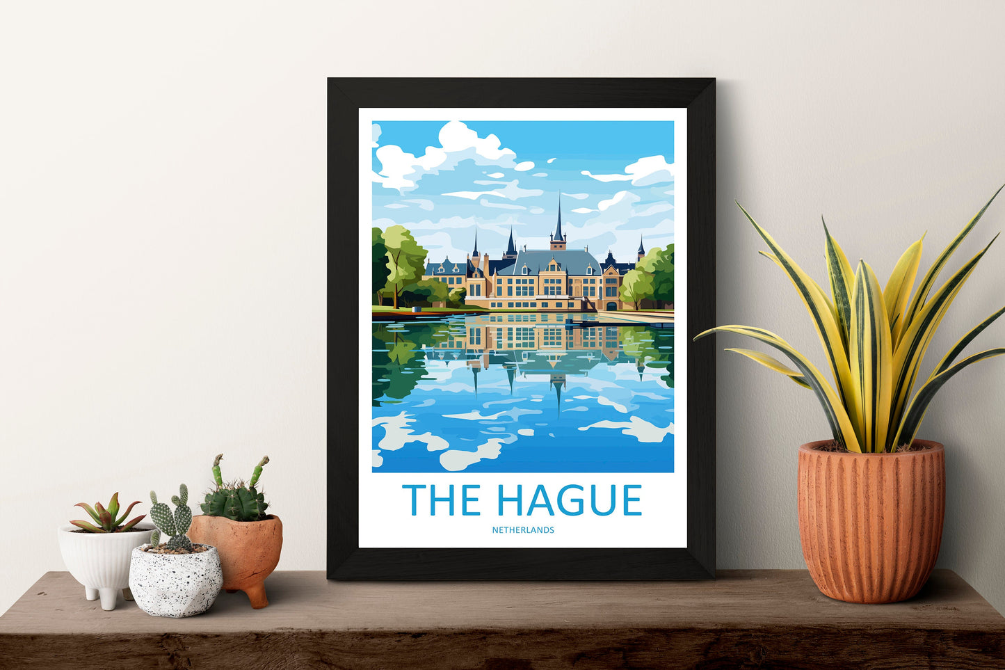 The Hague Travel Print Wall Art The Hague Wall Hanging Home Decoration The Hague Gift Art Lovers Wall Art Print The Hague Wall Décor Poster