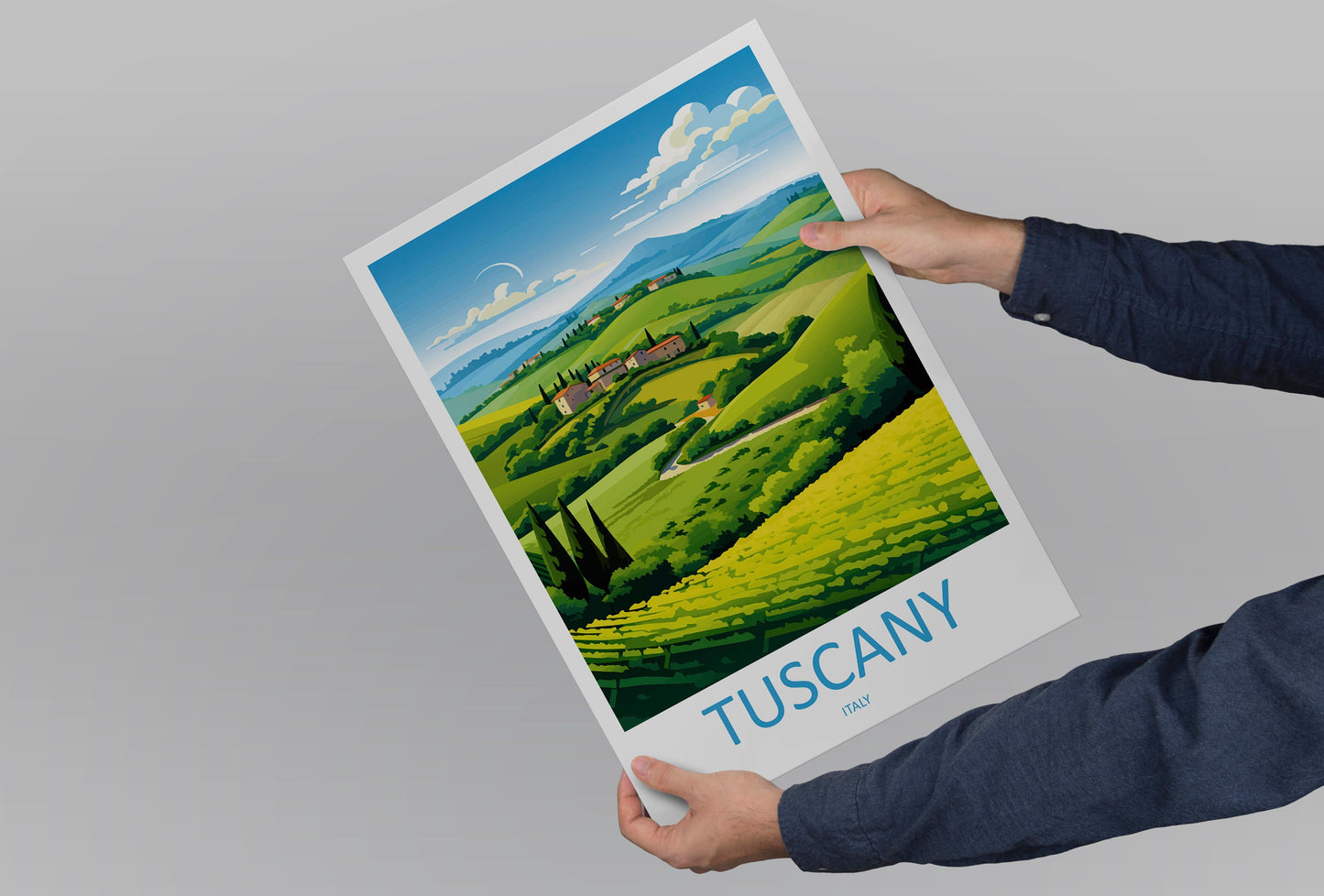 Tuscany Travel Print Wall Art Tuscany Italy Wall Hanging Home Decoration Tuscany Gift Art Lovers Wall Art Print Tuscany Italy Art Tuscany