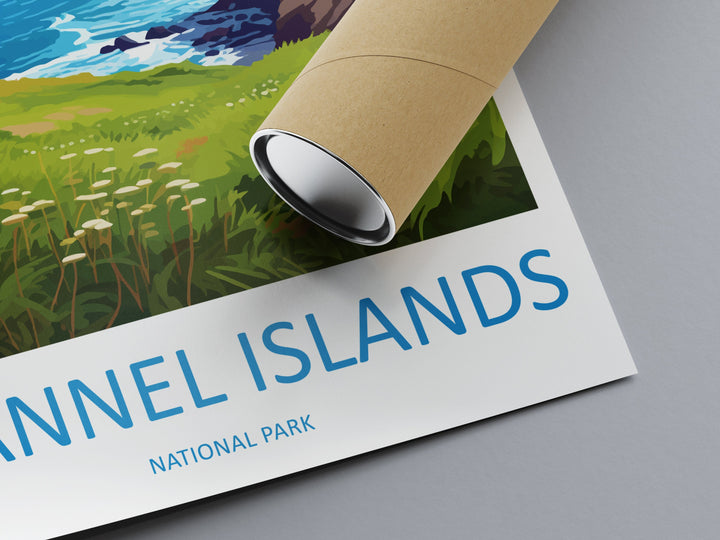 Channel Islands National Park Travel Print Wall Art Channel Islands Wall Hanging Home Décor Channel Islands Gift Art Lovers California Art