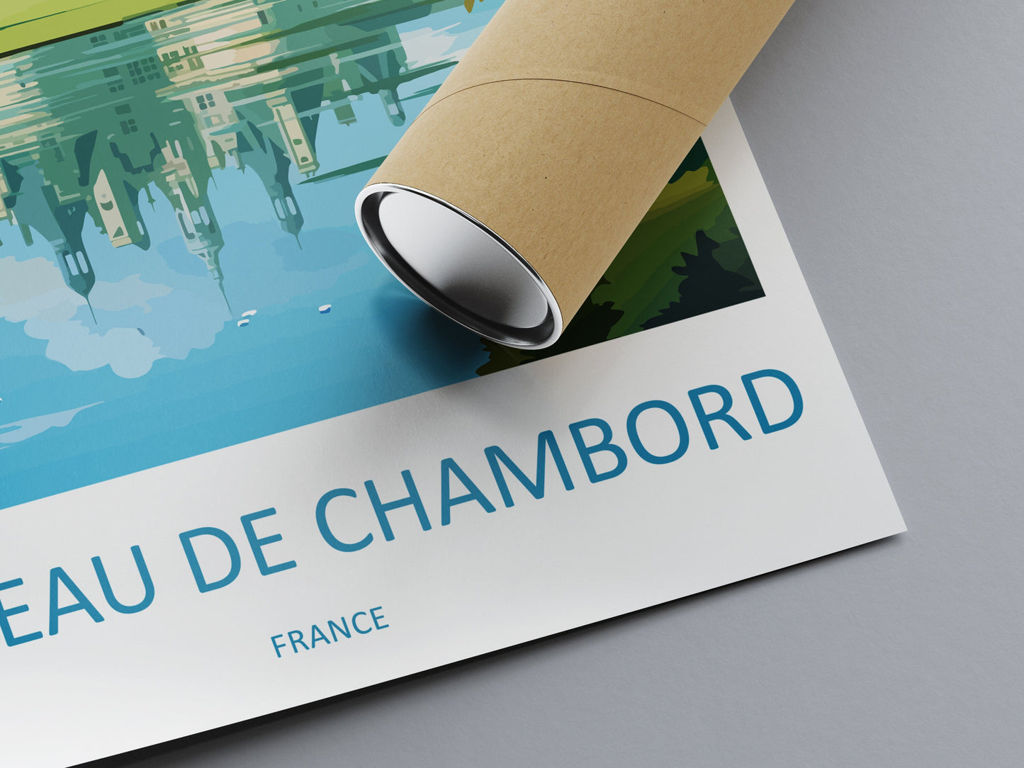 Château de Chambord Travel Print Wall Art Château de Chambord Wall Hanging Home Decor Château de Chambord France Gift Art Lovers Wall Art
