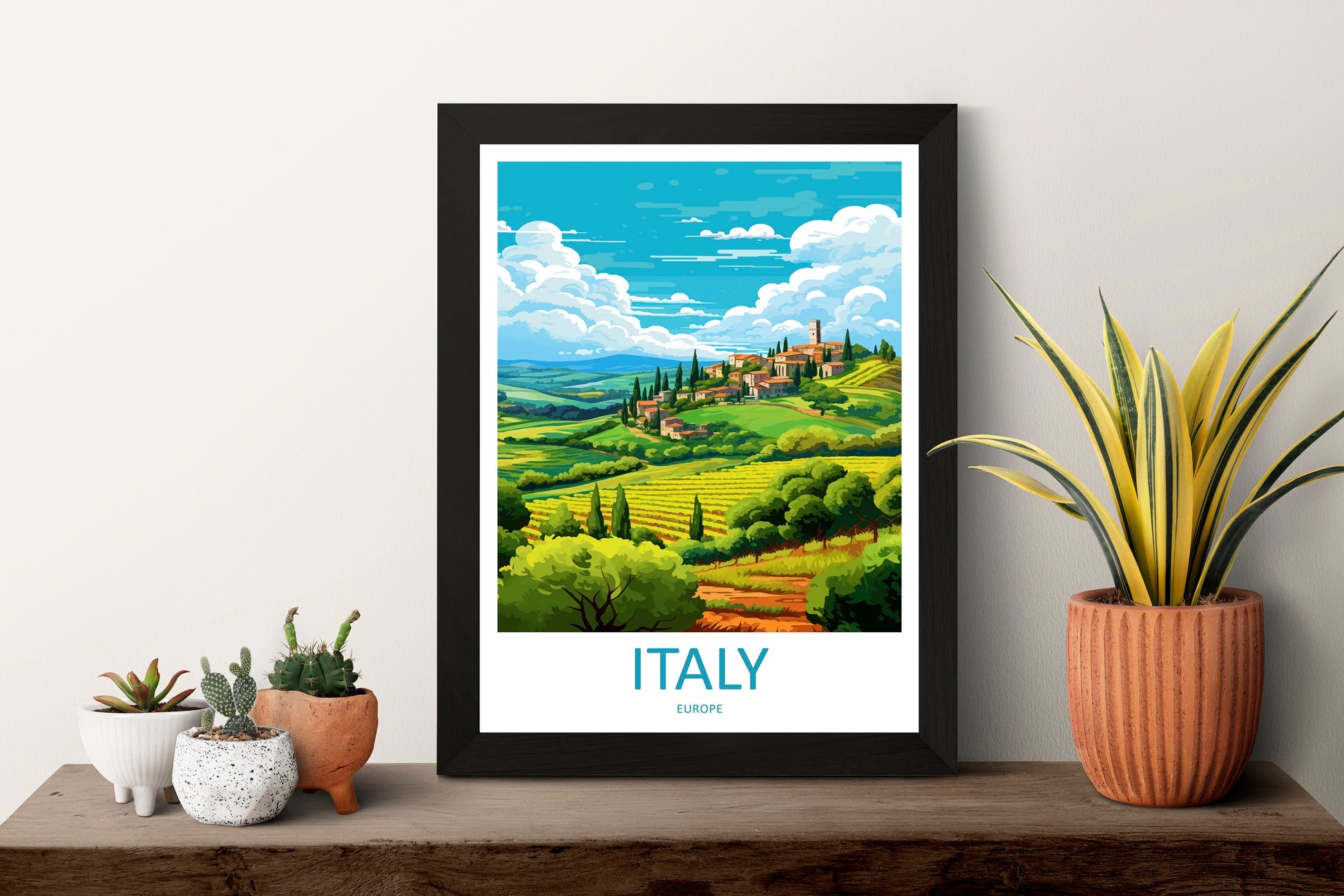 Italy Travel Print Wall Art Italy Wall Hanging Home Décor Italy Gift Art Lovers Italy Art Lover Gift Italy Print Italy Italy Art