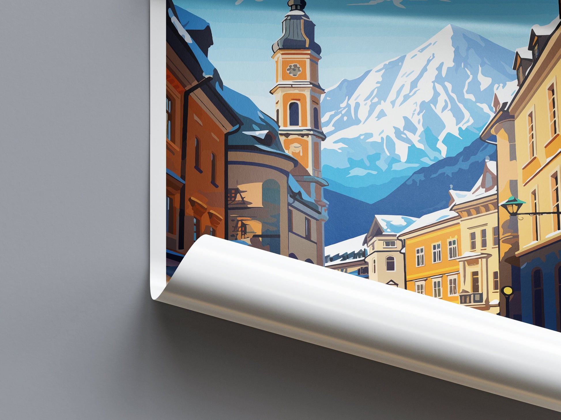 Vienna Travel Print Wall Art Vienna Wall Hanging Home Décor Vienna Gift Art Lovers Austria Art Lover Gift Vienna Travel Poster