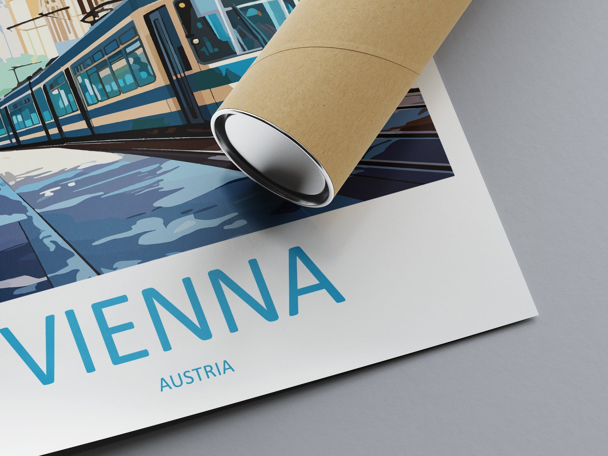 Vienna Travel Print Wall Art Vienna Wall Hanging Home Décor Vienna Gift Art Lovers Austria Art Lover Gift Vienna Travel Poster