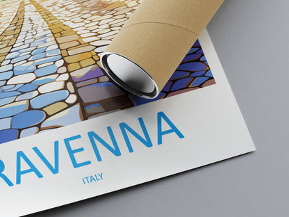 Ravenna Travel Print Wall Art Ravenna Wall Hanging Home Décor Ravenna Gift Art Lovers Italy Art Lover Gift Ravenna Print Ravenna Italy Art