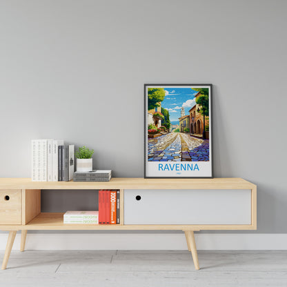 Ravenna Travel Print Wall Art Ravenna Wall Hanging Home Décor Ravenna Gift Art Lovers Italy Art Lover Gift Ravenna Print Ravenna Italy Art