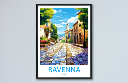Ravenna Travel Print Wall Art Ravenna Wall Hanging Home Décor Ravenna Gift Art Lovers Italy Art Lover Gift Ravenna Print Ravenna Italy Art