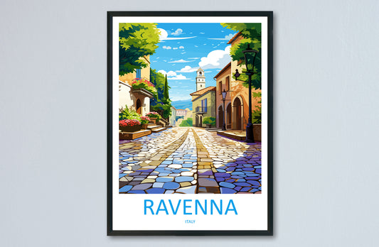 Ravenna Travel Print Wall Art Ravenna Wall Hanging Home Décor Ravenna Gift Art Lovers Italy Art Lover Gift Ravenna Print Ravenna Italy Art