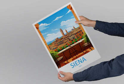 Siena Travel Print Wall Art Siena Italy Wall Hanging Home Decoration Siena Gift Art Lovers Wall Art Print Siena Italy Art Siena Art Print