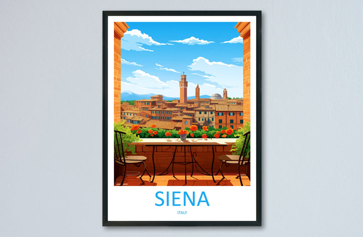 Siena Travel Print Wall Art Siena Italy Wall Hanging Home Decoration Siena Gift Art Lovers Wall Art Print Siena Italy Art Siena Art Print