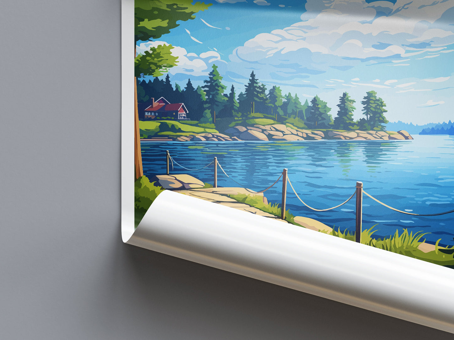 Lake Arrowhead Travel Print Wall Art Lake Arrowhead Wall Hanging Home Décor Lake Arrowhead Gift Art Lovers California Art Lover Gift