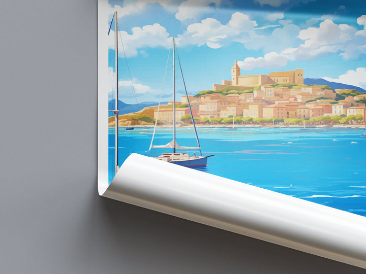Saint-Tropez Print Saint-Tropez Home Decor Cityscape Art Print Saint-Tropez Wall Art Travel Enthusiast Gift Wall Hanging Saint-Tropez France