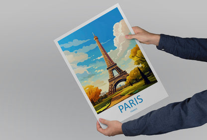 Paris Travel Print Wall Art Paris Wall Hanging Home Décor Paris Gift Art Lovers France Art Lover Gift Paris Print France Wall Art Décor