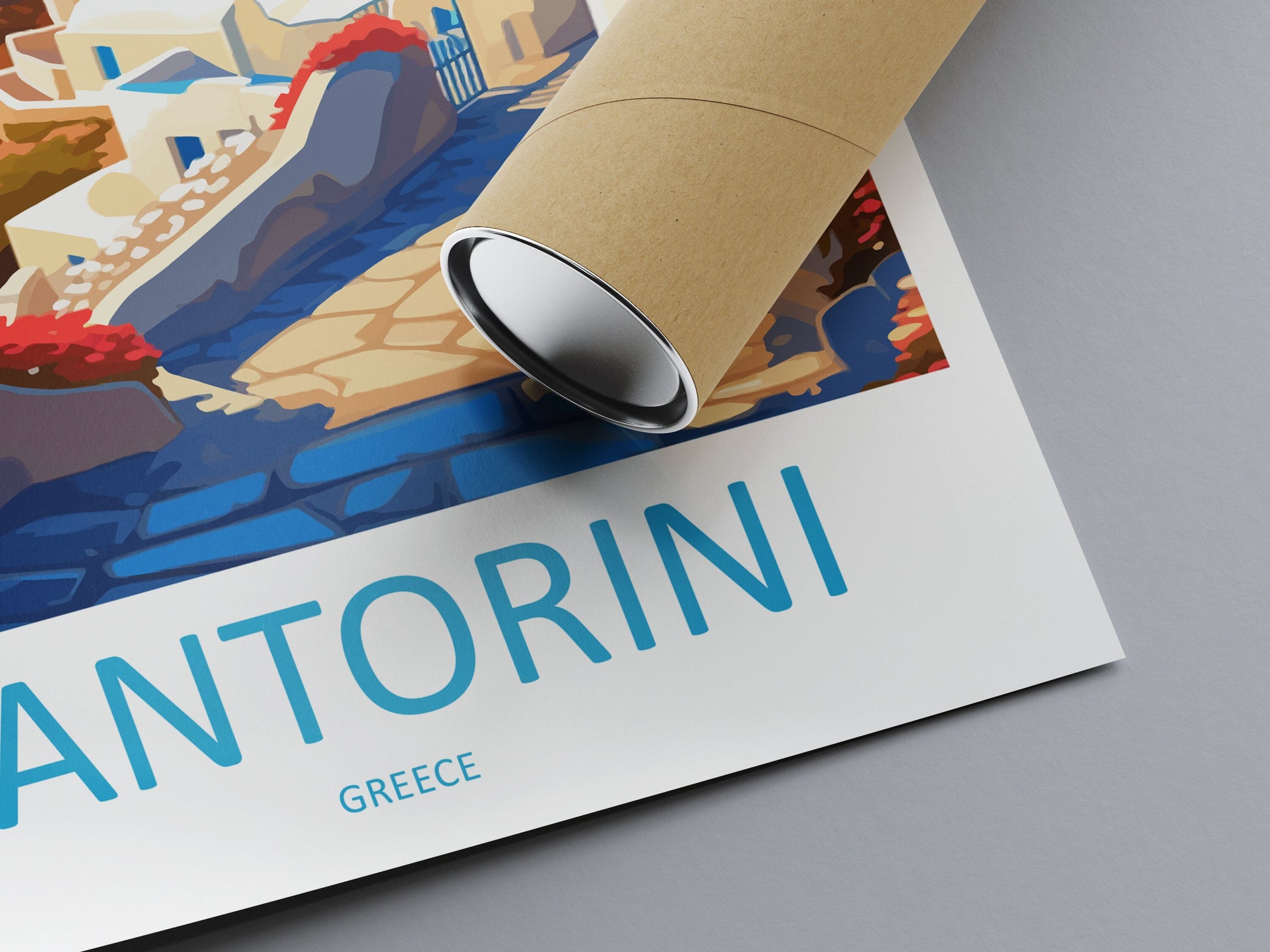 Santorini Travel Print Wall Art Santorini Greece Wall Hanging Home Decoration Santorini Gift Art Lovers Wall Art Print Santorini Greek Print