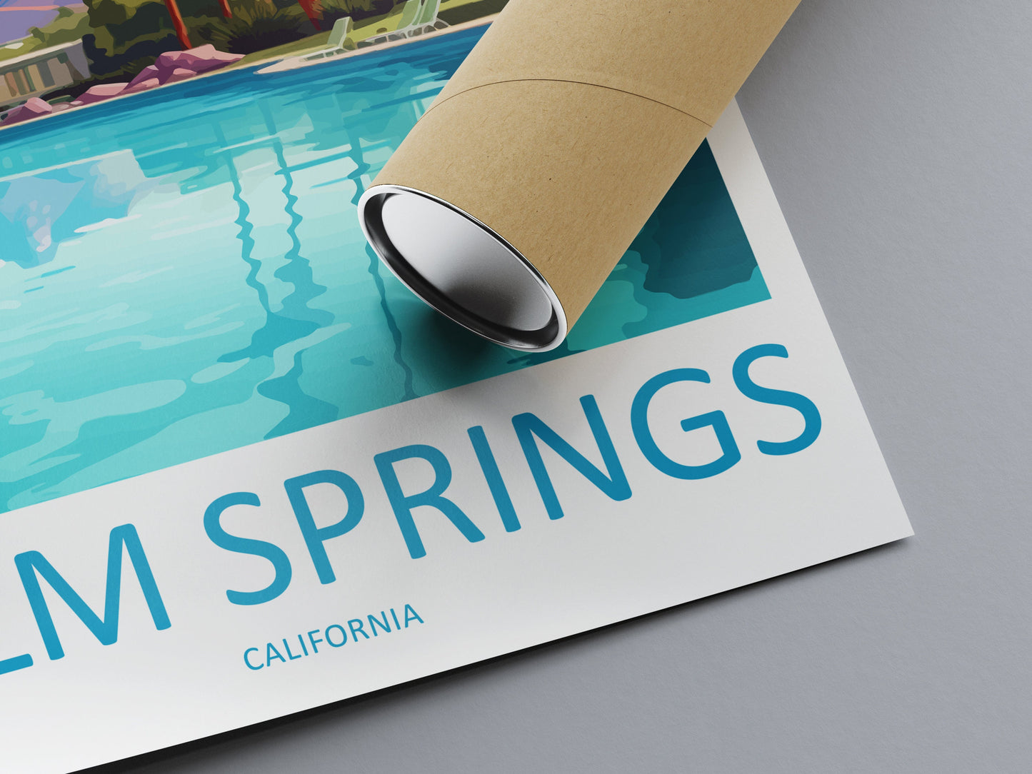 Palm Springs Travel Print Wall Art Palm Springs Wall Hanging Home Décor Palm Springs Gift Art Lovers California Art Lover Gift Palm Springs