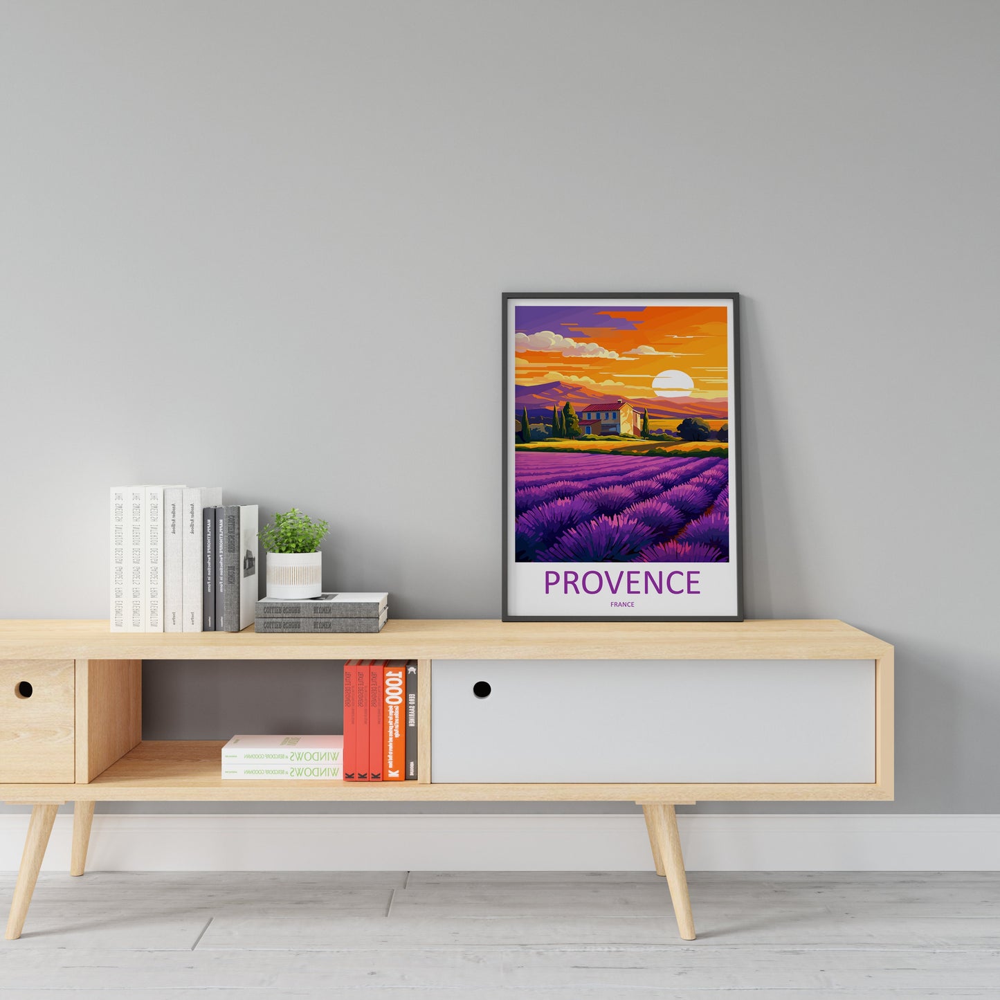 Provence Travel Print Wall Art Provence Wall Hanging Home Décor Provence Gift Art Lovers France Art Lover Gift Provence Art Provence Art