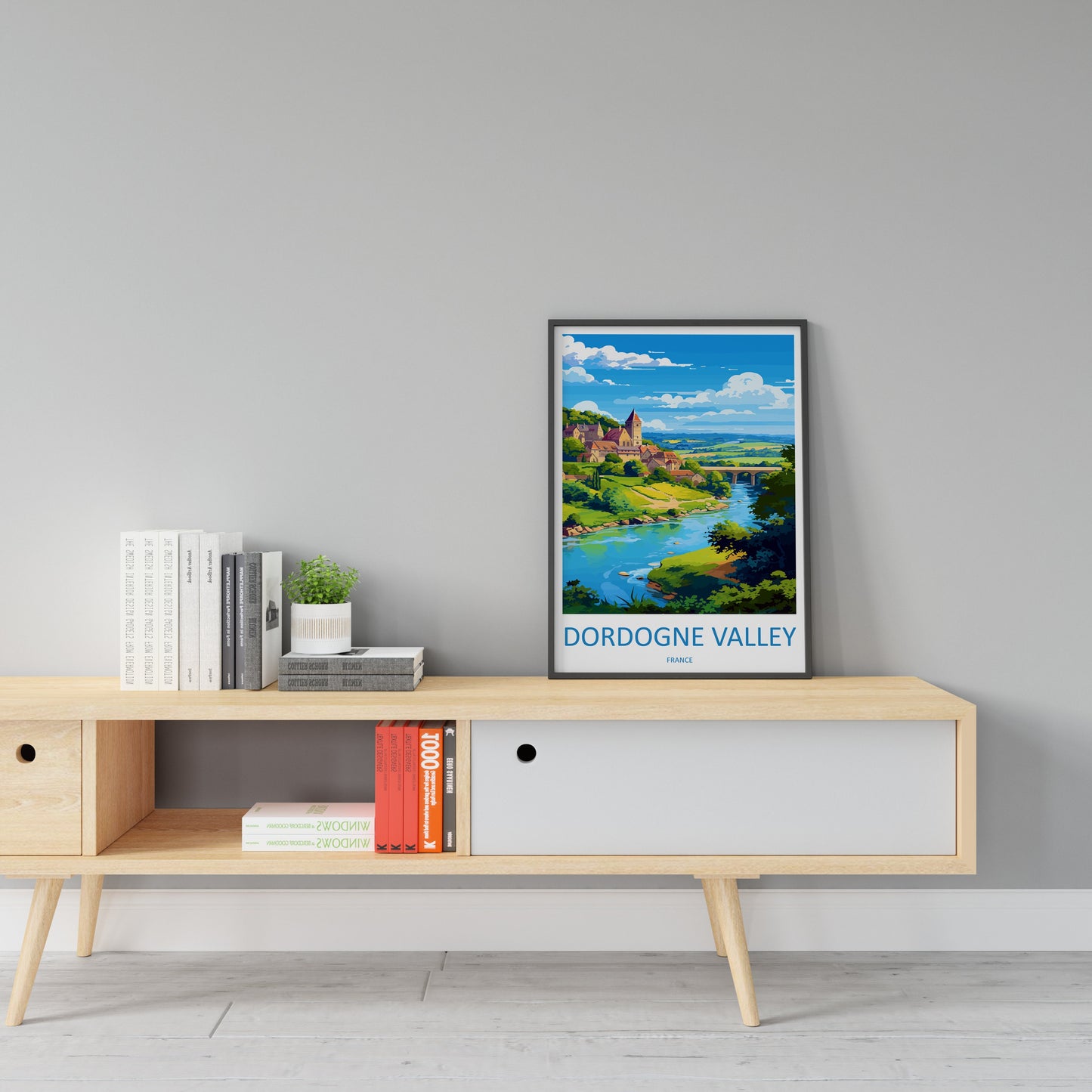 Dordogne Travel Print Wall Art Dordogne Wall Hanging Home Decoration Dordogne Gift Art Lovers Wall Art Print Art Dordogne Wall Hanging Art