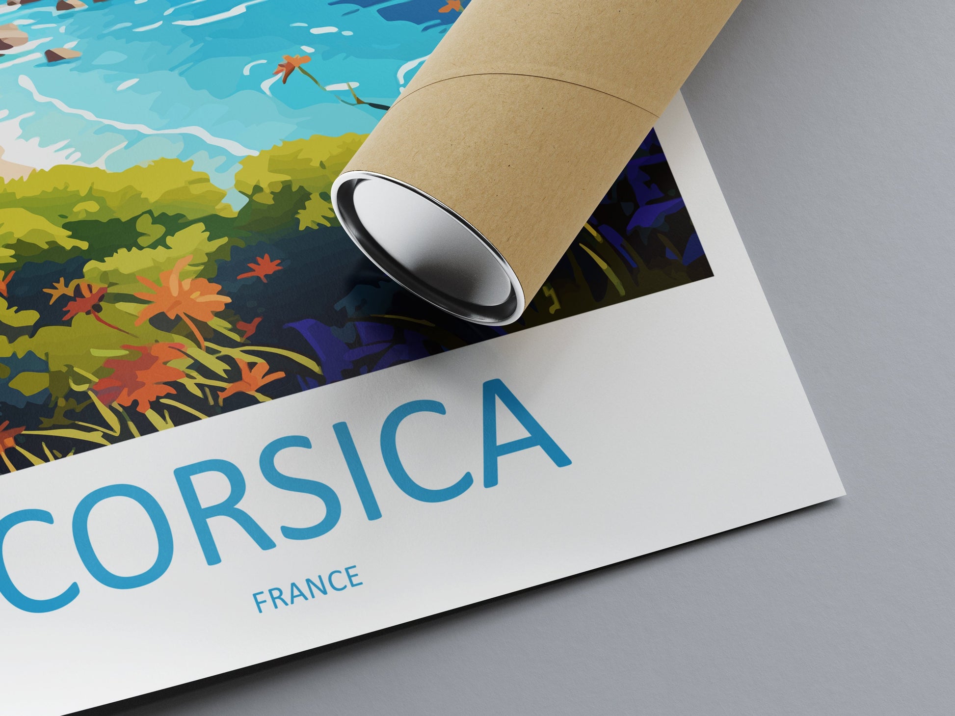 Corsica Travel Print Wall Art Corsica Wall Hanging Home Decor Corsica France Gift Art Lovers Wall Art Print Art Corsica Wall art