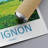 Avignon Print Avignon Home Decor Landscape Art Print Avignon Wall Art for France Enthusiast Gift Wall Hanging Avignon France Wall Poster Art